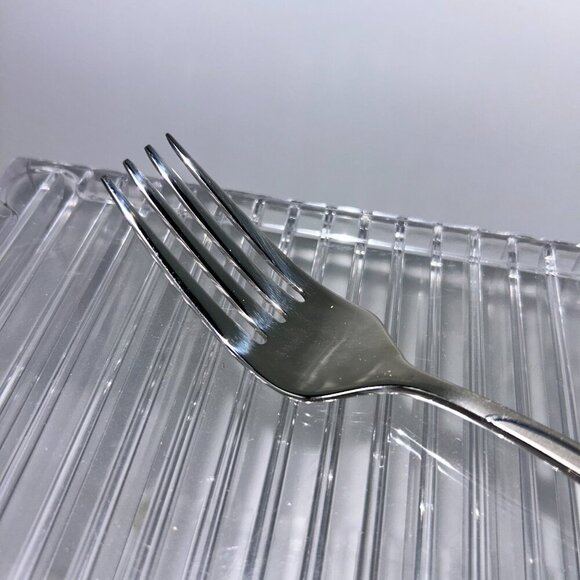 Waterford Ballet Ribbon Matte Stainless Flatware ONE (1) Salad Fork 7-3/8" - Picture 5 of 11